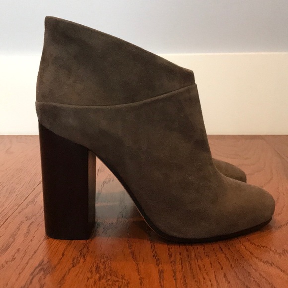Grey Suede Boots - Picture 2 of 5